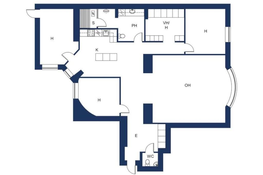 2Ndhomes Stunning 126 M2 3Br Apartment With Sauna In Helsinki City Center 외부 사진